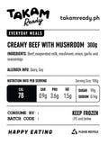 Takam Ready Creamy Beef w/ Mushroom